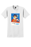 Sabena London T-Shirt - Vintage Beefeater Poster - White