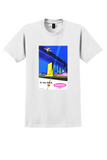 Sabena USA T-Shirt - Vintage Skyscraper Poster - White
