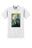 Chicago T-Shirt - Vintage New York Central Lines Poster - White