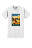Algérie T-Shirt - Vintage PLM Hivernage Market Poster - White