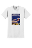 Thai Airways T-Shirt - Vintage-Style "Smooth as Silk" 747 Poster - White