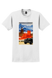 Germany T-Shirt - Vintage Motoring in Germany Poster - White