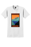 Kashmir T-Shirt - Vintage Indian State Railways Poster - White