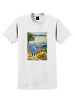 Sanremo T-Shirt - Alicandri Riviera of Flowers Poster - White