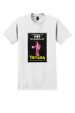 Civil Air Transport Taiwan T-Shirt - Vintage Mandarin Jet Poster - White