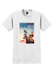 Cinta Chilean Airlines T-Shirt - Vintage Huaso Rider Poster - White