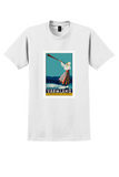 Sweden Värmland T-Shirt - Vintage Folk Costume Horn Poster - White