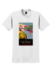 Yangtze Gorges T-Shirt - Vintage Butterfield & Swire China Poster - White