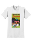 United Air Lines Disneyland T-Shirt - Galli Jungle Cruise Poster - White