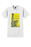 United Air Lines New York T-Shirt - Galli Statue of Liberty Poster - White