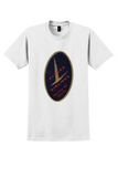 Alaska Airlines T-Shirt - Vintage Serving All Alaska Bag Sticker - White