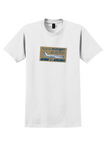 Aloha Airlines T-Shirt - Vintage Alohajet BAC One-Eleven Sticker - White