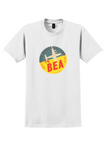 BEA T-Shirt - Vintage British European Airways Roundel Sticker - White