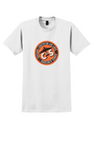 Chicago and Southern T-Shirt - Vintage Dixieliner Service Bag Sticker - White