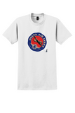 Delta T-Shirt - Vintage The Airline of the South Bag Sticker - White
