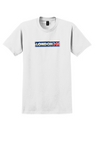 Delta T-Shirt - Vintage To London Union Jack Sticker (Right Half) - White