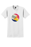 Eastern Air Lines T-Shirt - Vintage Miami Flyer Bag Sticker - White
