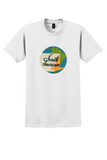 Eastern Air Lines T-Shirt - Vintage South American Bag Sticker - White