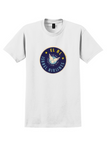 El Al Israel Airlines T-Shirt - Vintage Winged Star Bag Sticker - White