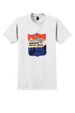 Hawaiian Airlines T-Shirt - Vintage It's Smart to Fly Hawaiian Sticker - White
