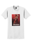 Iberia T-Shirt - Vintage Flamenco Dancers Bag Sticker - White