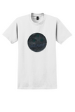 Ozark Air Lines T-Shirt - Vintage Foil Three Swallows Bag Sticker - White