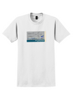 Air New Zealand T-Shirt - Vintage Engineering 747-400 Bag Sticker - White
