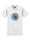 Qantas Empire Airways T-Shirt - Vintage QEA Flag Bag Sticker - White