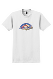 SAS T-Shirt - Vintage Japan Fan Bag Sticker - White
