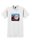 TWA T-Shirt - Vintage Jetstream Over the Top Polar Route Sticker - White