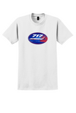 TWA T-Shirt - Vintage Trans World Boeing 717 Sticker - White