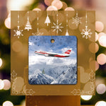 TWA Livery Square Acrylic Ornament