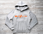 Braniff Airlines - THE B LINE Unisex Embroidered Hooded Sweatshirt