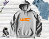 Braniff Airlines - Bird Logo Unisex Embroidered Hooded Sweatshirt