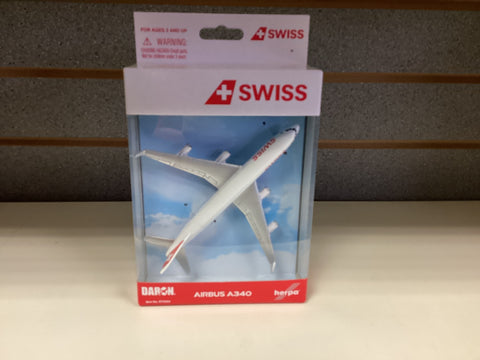 Swiss A340 - Single Metal Airplane