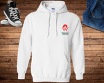 America West Retiree Red, White & Teal Logo Hooded Sweatshirt