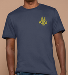 AA T-Shirt with 1940's Gold Eagle Logo on Left Chest