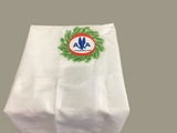 AA 1962 Logo Apron w/ Holiday Wreath