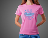 Blue AA 1945 Logo Valentine's Day T-Shirt SoftStyle