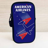 American Airlines 1930's Ticket Jacket Travel Pouch