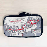 American Airlines 1930's Route Map Travel Pouch