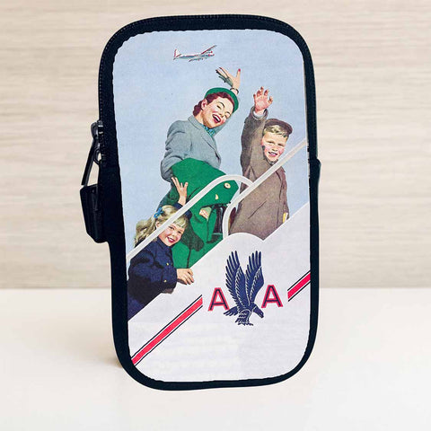 American Airlines Vintage Travel Pouch