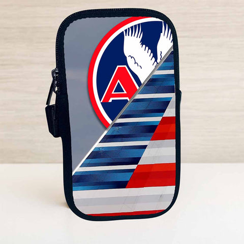 American Flag Tail Travel Pouch
