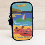 AA St. Thomas/St. Croix Travel Poster Bag Sticker Travel Pouch