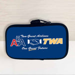 American Airlines/TWA Merger Travel Pouch
