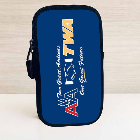American Airlines/TWA Merger Travel Pouch