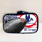 AA Flagship Detroit Vintage Travel Pouch