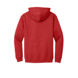 Red American Airlines 1962 logo hooded sweatshirt, back view