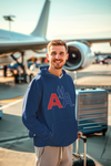 American Airlines 1968 Logo Embroidered Full Chest Hoodie