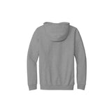 Gray American Airlines full-zip hoodie, back view